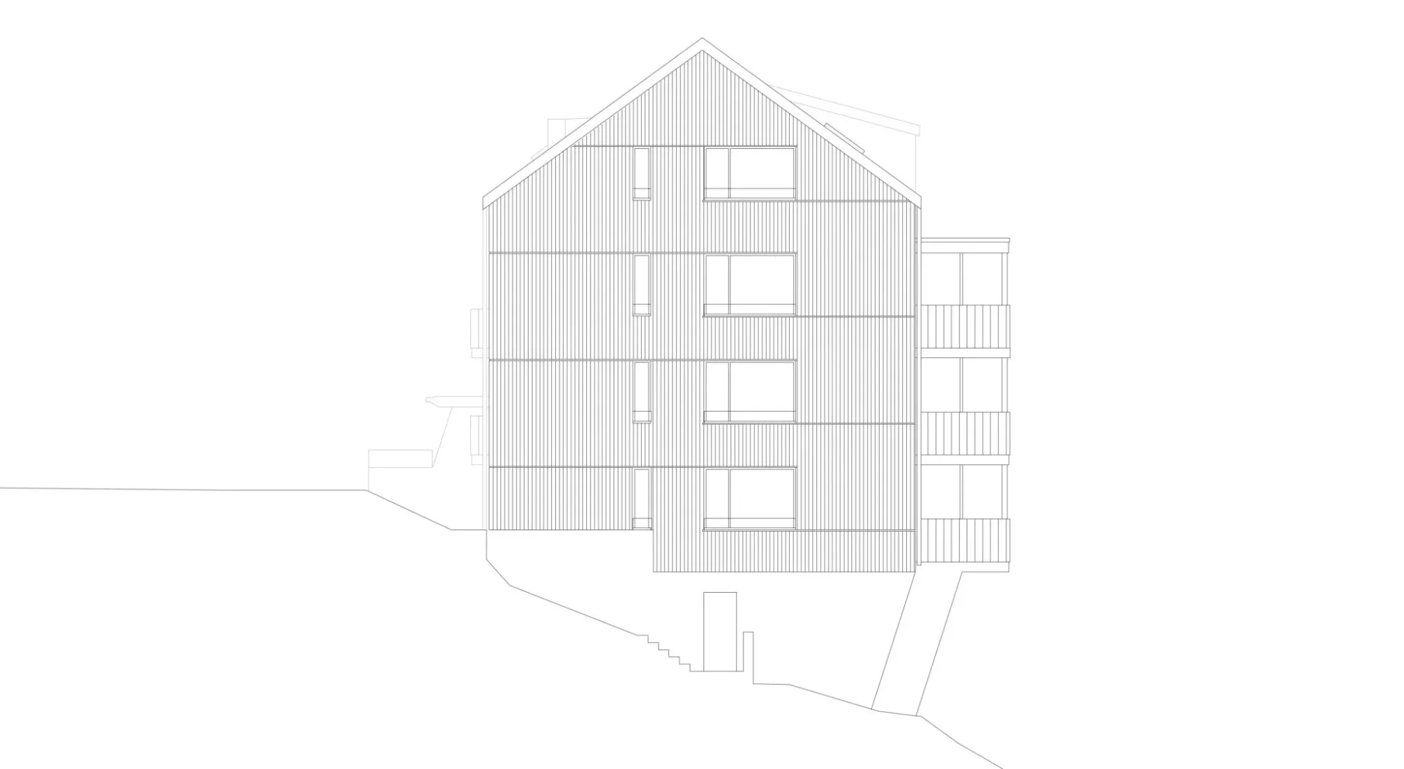 Ersatzneubau Mehrfamilienhäuser, Walzenhausen