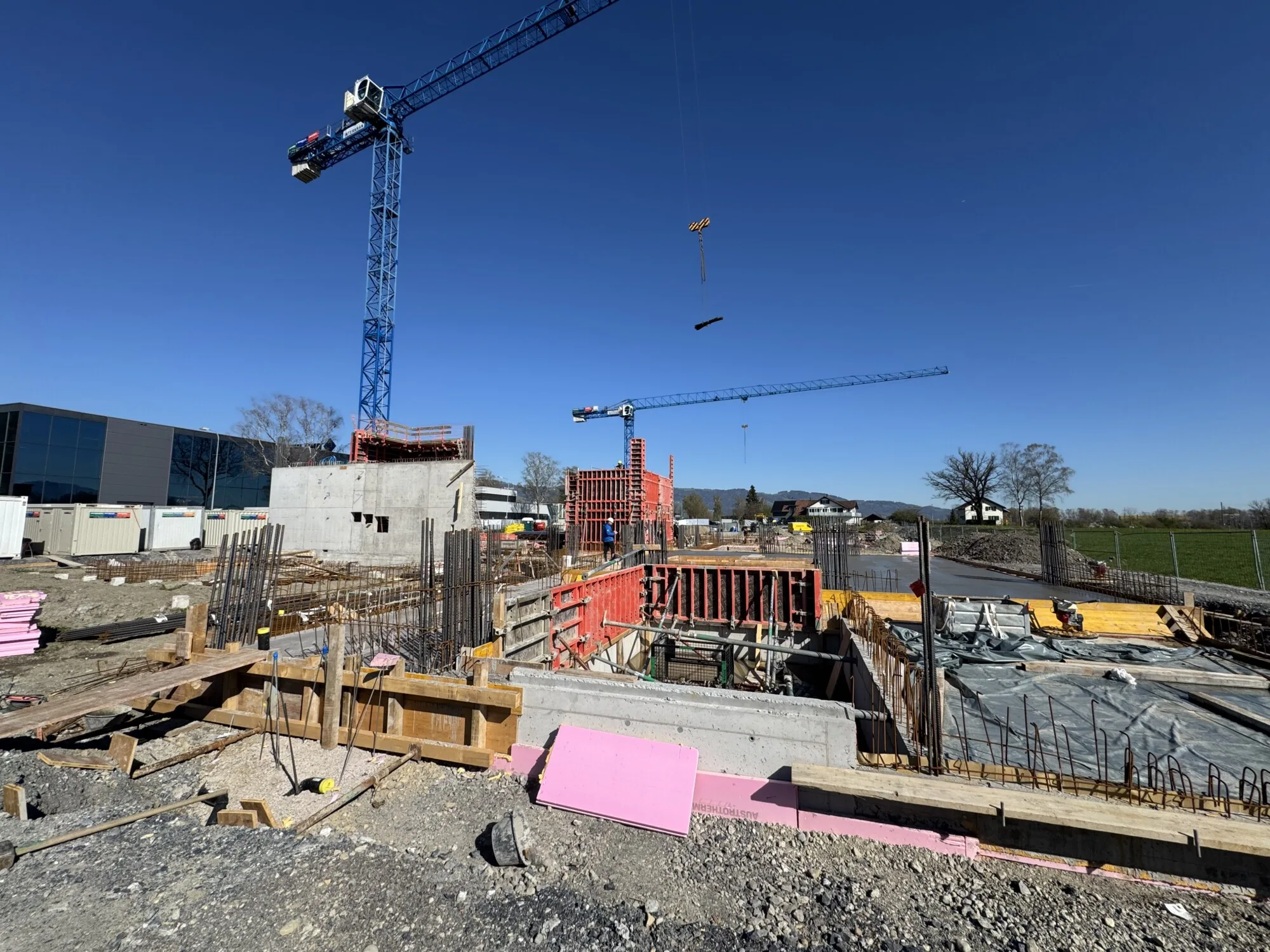 Baustelle Park Unique